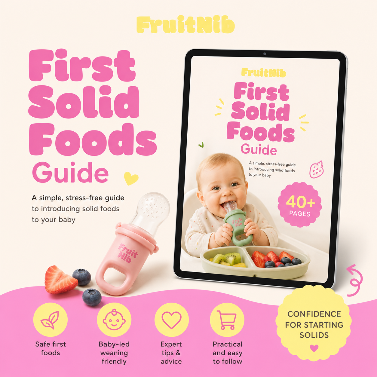 First Solid Foods Guide E-Book